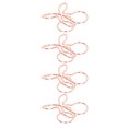 thumbnail image 4 of Cute Paper Clips, Paper Clips Portable Office Supplies Bow Cherry Shape Electroplating Rose Gold Lovely Practical  For File Classification Cherry, 4 of 8