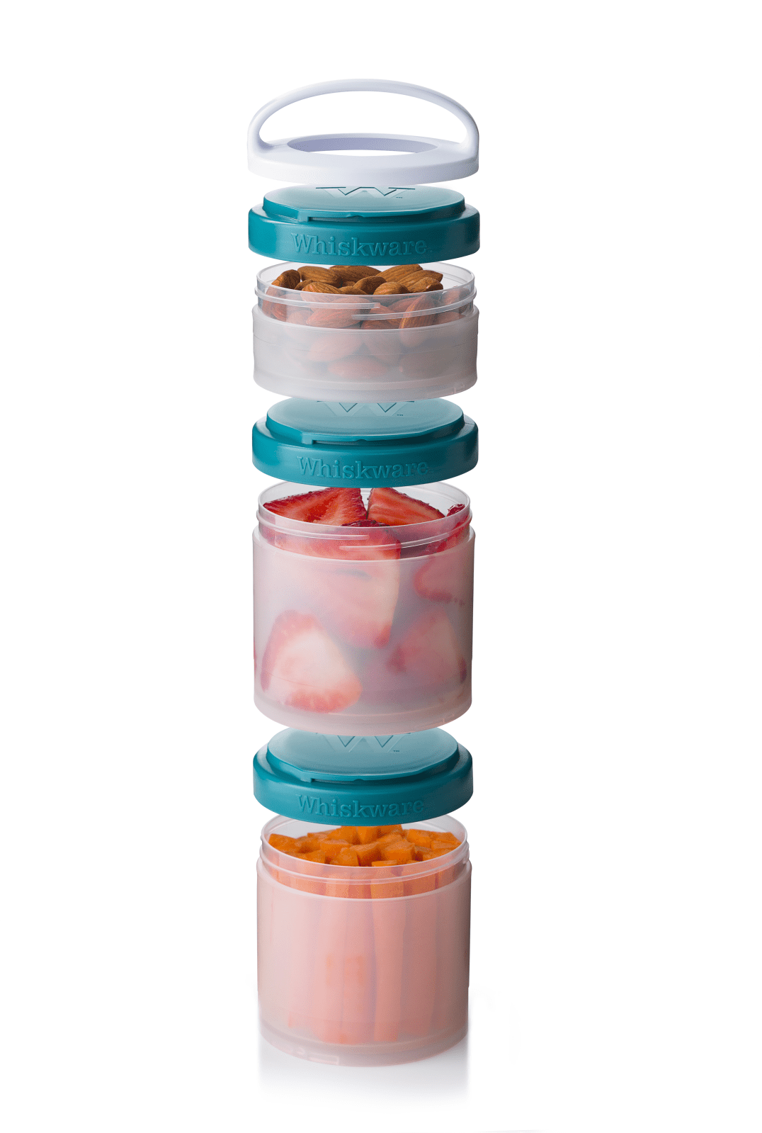 Whiskware Just for Fun Stackable Snack Pack Containers - Oink