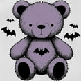thumbnail image 2 of CafePress - Batty Bear Purple - Kids Apron, 2 of 5