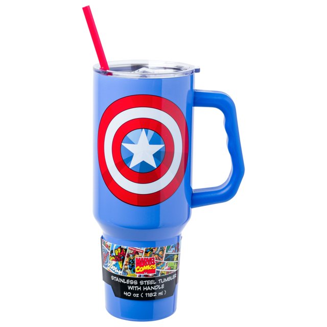 Vaso plateado Buffalo Marvel Avengers Capitán América 1.2 L