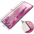 thumbnail image 2 of Dreamtimes Pink Fog Pretty Hallway Runner Rug 2'x6' Kitchen Rug with Rubber Backing Marbling Colorful Non Slip Entryway Rug Runner Washable Soft Area Rug for Hallway Bedroom Kitchen Decor, 2 of 6