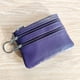 thumbnail image 1 of Monedero de piel auténtica estilo europeo y americano para mujer, bolso con cremallera para el hogar, bolso para llaves, tarjetero multifuncional, monedero, monedero, 1 of 6