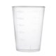 thumbnail image 4 of Uxcell Taza Medidora de Plástico de 50mL con Tapa para Laboratorio de Cocina Paquete de 12, 4 of 6