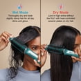 thumbnail image 5 of Shark Glossi 2-in-1 Hair Styling Tool & Air Glosser, Curly Coily & Color Friendly, HT302TL Juniper, 5 of 15