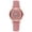 BS36_Pink, variant on Resicozy Womens Watches 2026 Classic Quartz Watch with Leather Strap Vintage Small Face Round Watches Birthday Gift for Ladies Pink