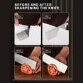 thumbnail image 2 of 4-in-1 Knife Sharpener, 2PCS Original Premium Polish Blades, Best Kitchen Knife Sharpener Really Works for Fruit Knife and Steel Knives, Scissors, 2 of 7