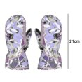 thumbnail image 2 of Finger Ski Gloves Cold And Warm Men And Women Color Line Stitching Wind, 2 of 4