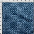 thumbnail image 4 of oneOone Viscose Chiffon Medium Blue Fabric Asian Batik-Japanese Pattern Sewing Material Print Fabric By The Yard 42 Inch Wide, 4 of 4