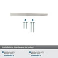 thumbnail image 3 of Amerock Cyprus 3 inch (76mm) Center-to-Center Polished Nickel Cabinet or Furniture Pull, 10 Pack, 3 of 3