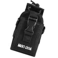 thumbnail image 4 of Bolsa de Radio Walkie Talkie Suptor, Bolsa de Caja de Radio de Dos Conjustable, Dura Durable Nylon Tapa Pounta Partir Walkie Talkie, Caso de Soporte de Radio Portátil, 4 of 7