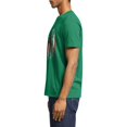 thumbnail image 2 of America 250th Anniversary Men Holiday T Shirts, Classic Retro USA Flag Grass Green Graphic Crewneck Tee for Independence Day Activities - XL, 2 of 2