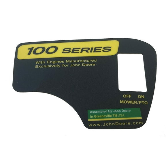 John Deere Original Equipment Label - GX23412