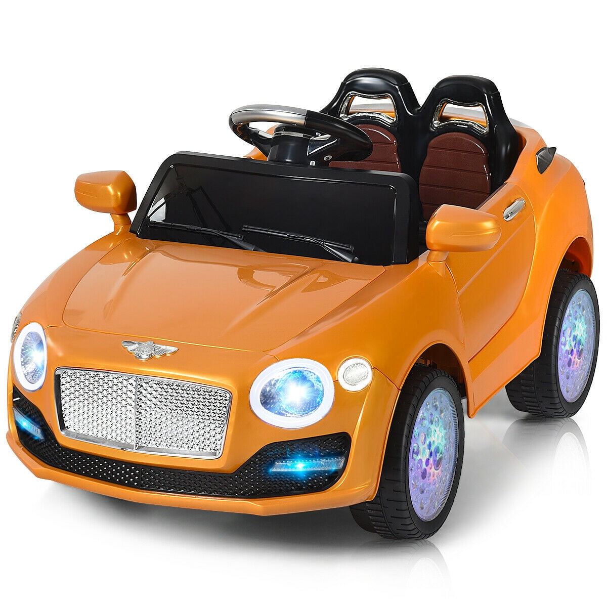 Black Classic Sports Car for Kids 6V Battery Powered Ride On Toys with Sound for Ages 3 Kids Ride On Car with Remote Control 6 by Lil’ Rider 