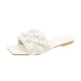 thumbnail image 1 of B91xZ Slippers for Women Recovery Slide Sandals Shower Slides Shoes,White 7, 1 of 5