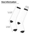thumbnail image 5 of Balery White Fun Novelty Socks Men'S Women'S Crew Socks Funny Crazy Novelty Socks Quirky And Cool Socks, 5 of 9