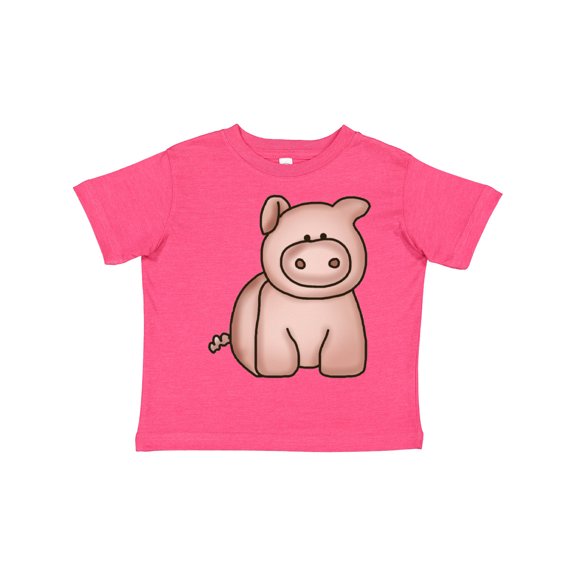 Inktastic Cute Little Pig Boys or Girls Toddler T-Shirt