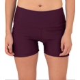thumbnail image 2 of LEVEL SIX Women's Cove Reversible Swimm Bottom Shorts, Black, Large, 2 of 2