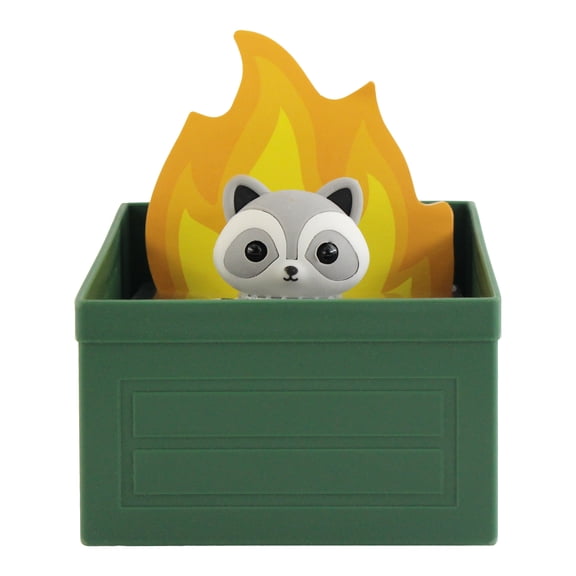Almost Friday™ Dumpster Fire Racoon Stationery Set