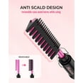thumbnail image 5 of Hoson Electric Hot Comb, Straightening Comb for Wigs, Hot Comb Hair Straightener for American African Hair, 450F High Heat LCD Display with Dual Voltage, Pink, 5 of 6