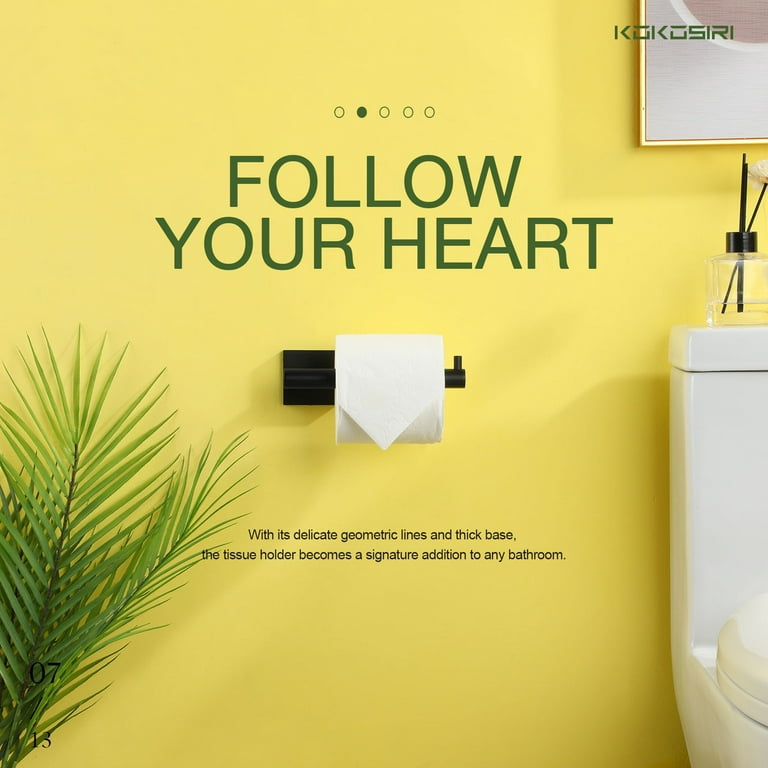 KOKOSIRI Wall Mount Toilet Paper Holder & Reviews