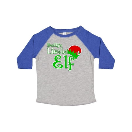 

Inktastic Daddy s Little Elf Gift Toddler Boy or Toddler Girl T-Shirt