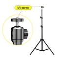 thumbnail image 5 of Salange Universal Projector tripod stand,Adjustable Height,Easy to Carying for Travel, Portable Projector Mount with 1/4" Screw, Black, 5 of 8