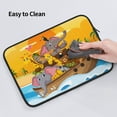 thumbnail image 6 of Bingfone Animals On Noah'S Ark1 Laptop Sleeve Case 13 Inch, 360° Protective Computer Carrying Bag, 6 of 9