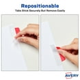 thumbnail image 4 of Avery Margin Ultra Tabs, 2.5" x 1", 24 Repositionable Tabs, 2-Side Writable, Assorted Colors (74768), 4 of 9