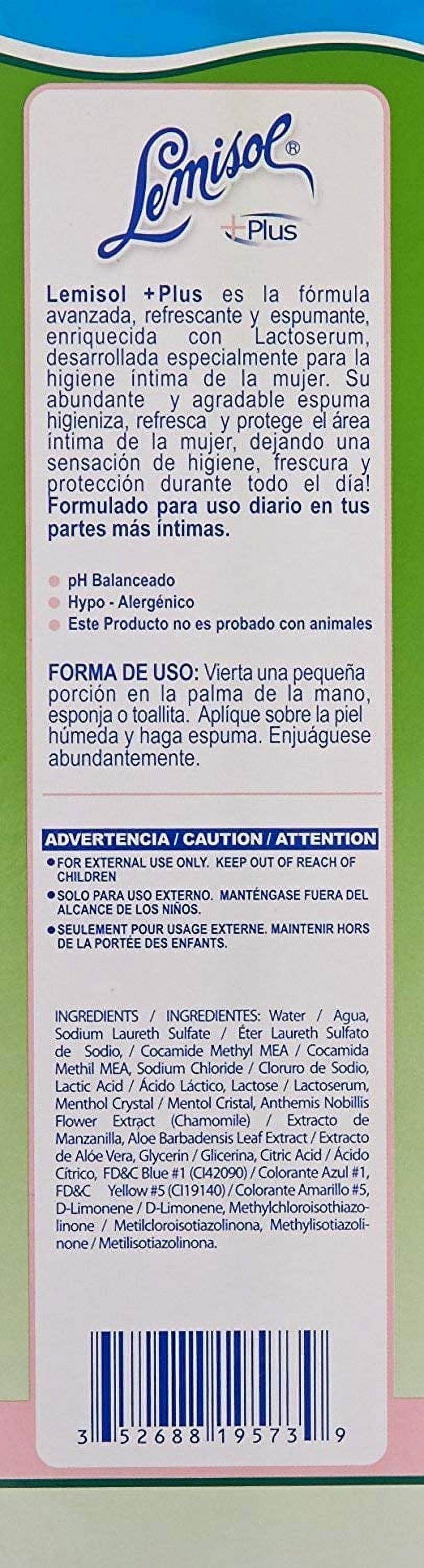Lemisol Plus Feminine Wash 16 oz (Pack of 4)