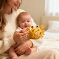 thumbnail image 3 of Baby Crab Teether Rattle Soft Silicone Chew Toy & Sensory Rattle for Teething Relief & Play, 3 of 10
