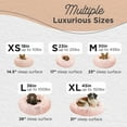 thumbnail image 4 of Best Friends by Sheri Original Calming Donut Dog and Cat Bed, Shag Faux Fur, Cotton Candy Pink, (30in x 30in) - Anxiety Relief for Pets Up to 45 lbs, 4 of 8