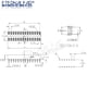 thumbnail image 5 of Zócalos de CI DIP8 DIP14 DIP16 DIP18 DIP20 DIP28 DIP40 Pines Orificio redondo 2,54 Conector de PCB Zócalo DIP 6 8 14 16 18 20 28 32 40 pines, 5 of 5