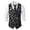 Black, variant on Men Vest Sleeveless Jacket Top Carnival Clothes For Glitter Sequins Party Vest Outerwear For Carnival Festival Celebration And Stage Performance Gold M