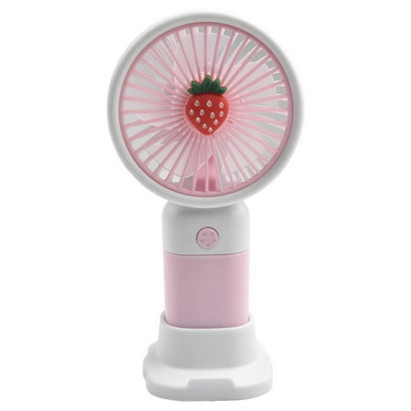 

Portable Hand-held Fan Small Desk Fan Cooler Cooling USB Rechargeable