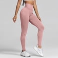 thumbnail image 4 of Women's High Waisted Butt Lifting Leggings Stretchy Yoga Workout Pants, 4 of 9