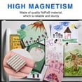 thumbnail image 4 of Small Magnets, Rare Earth Magnets, Tiny Mini Magnets for Crafts, Small Round Fridge Magnets for Miniatures, Refrigerator, Office, Kitchen Cabinet, Round Button Magnets, 4 of 5