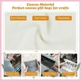 thumbnail image 4 of 24 x Canvas Craft Bags-Creamy-White, 4 of 5