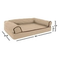 thumbnail image 3 of petmaker orthopedic pet sofa bed with memory foam, 3 of 11
