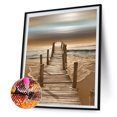 thumbnail image 1 of Cuadros Decorativos 5D bricolaje paisaje taladro cuadrado completo diamante pintura artesanía ilustraciones (ZQF2460) Sywqhk Nuevos Originales, 1 of 1