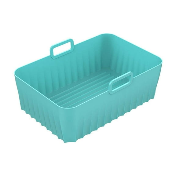 Yaoyar Silicone Air Fryer Liners Rectangle Airfryer Liners Air Fryer Liners Reusable Pot Oven Liner Baking Tray, Air Fryer Basket Silicone Mat Bowl Air Fryer Accessories Kitchen