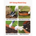 thumbnail image 6 of VEVOR Corten Steel Landscape Edging, 6-Pack 40 x 6 Inch Metal Edging for Landscaping with 8 Connecting Plates, Bendable Metal Garden Edge Border for Flower Bed, Yard Pathway, Rust, 6 of 9