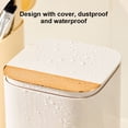 thumbnail image 4 of Organizador de maquillaje de levantamiento automático Organizador de maquillaje impermeable Organizador de cosméticos Cepilizadores de cepillos cosméticos a prueba de polvo para encimera de baño, 4 of 8