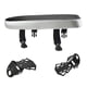 thumbnail image 4 of Cojín de asiento trasero de bicicleta genérico con reposapiés plegables para hombre, universal. Negro Plata, 4 of 9