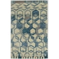 thumbnail image 1 of Aspire Wool Triangle Light Blue & Cream 2' x 3' Accent Rug, 1 of 4