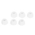 thumbnail image 1 of 3 Pairs Soft Silicone Ear Tips for Galaxy Buds 2 SM R177, Noise Isolation, Convenient and Practical, Reusable and Washable, Fits in Charging Case, 3 Sizes, 1 of 7