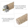 thumbnail image 4 of 1.2x6.7" Wood Bird Perch Paw Grinding Stick Stand Parrot LoveBird Parakeet Cockatiel, 2 Set, 4 of 5
