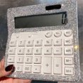 thumbnail image 3 of Rhinestone Crystal Calculator, Standard Desk Calculator LCD Display, 3 of 5