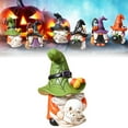 thumbnail image 2 of BNNG Halloween Witch Gnome Statue - Resin Fall Decor, Cute Witch Figurine for Table Centerpiece, Halloween Ornaments, Home & Party Decoration, 2 of 9