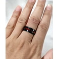 thumbnail image 5 of Ringheart Couple Rings Matching Rings 1.5ct Red CZ Womens Wedding Ring Sets Wedding Bands, 5 of 7