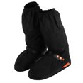 thumbnail image 1 of 1 par de cubrebotas reutilizables, antideslizantes, resistentes a la lluvia y la nieve, para hombres y mujeres, para motociclismo y actividades al aire libre (talla M), 1 of 5